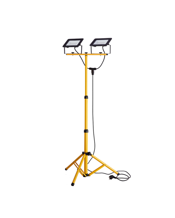 Рабочий светильник светодиодный 2х50Вт 4500К со штативом Forever Light