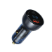 Baseus TZCCKX-0G Автомобильная зарядка USB-C | USB | 3A | 65W | Quick Charge 3.0 + Кабель Черная