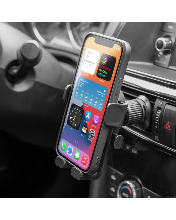 Автомобильный держатель OBAL:ME GravGripper черный