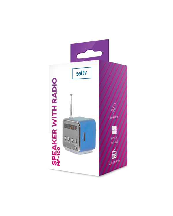 Setty speaker MF-100 blue