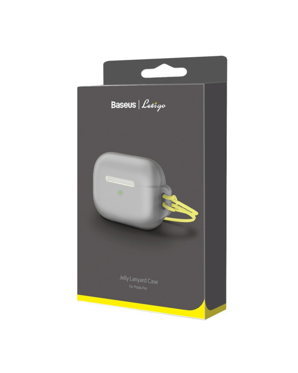 Baseus Let''s go Силиконовый чехол для наушников Apple Airpods Pro Серый