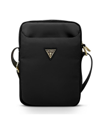Guess Bag GUTB10NTMLBK 10" black Nylon Triangle Logo