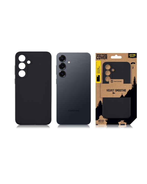 Tactical Velvet Smoothie Cover for Samsung Galaxy S25+ Asphalt