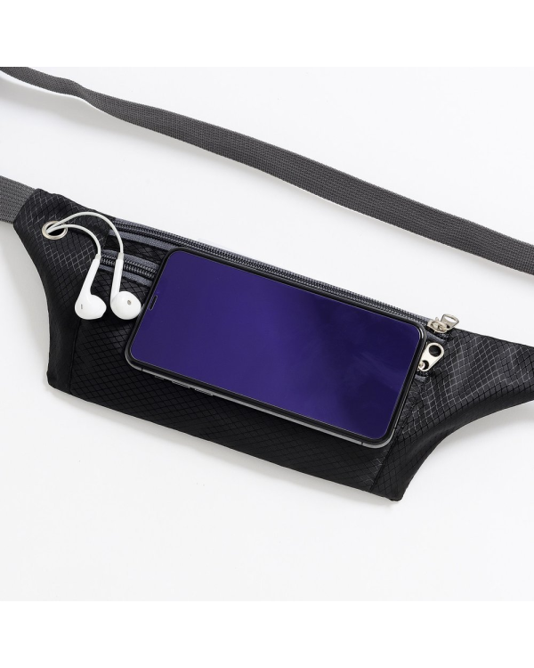 Ultimate Running Belt with headphone outlet  black