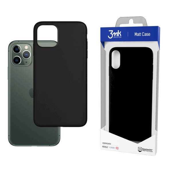 Обложка книги «Apple iPhone 12 Pro Max - 3mk Matt Case black»