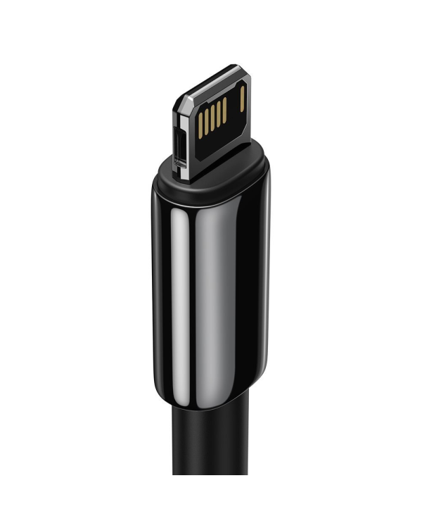 Baseus Tungsten Gold Cable USB to iP 2.4A 1m (черный)