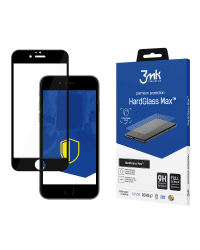 Apple iPhone SE 2020 black - 3mk HardGlass Max™ screen protector
