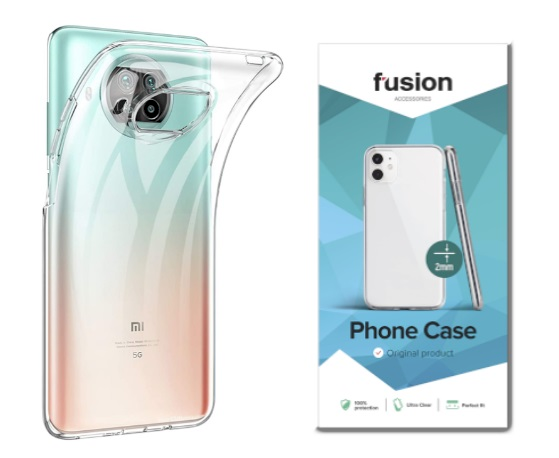 Fusion Ultra Clear Series 2 mm силиконовый чехол для Xiaomi Mi 10T Lite 5G прозрачный (EU Blister)