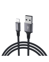 Proda Azeada Series Fast Charging Data Cable USB - Lightning 3A 1m grey (PD-B52i)