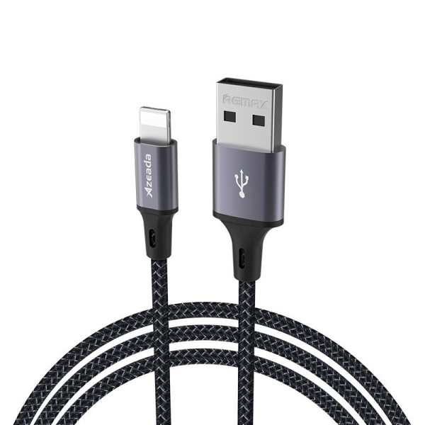 Обложка книги «Proda Azeada Series Fast Charging Data Cable USB - Lightning 3A 1m grey (PD-B52i)»