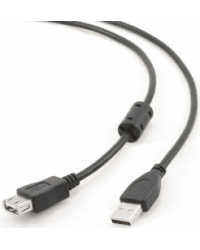 Kabelis Gembird USB Male - USB Female 4.5m Black