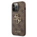Guess GUHCP13L4GGMBR iPhone 13 Pro hardcase 4G Big Metal Logo коричневый