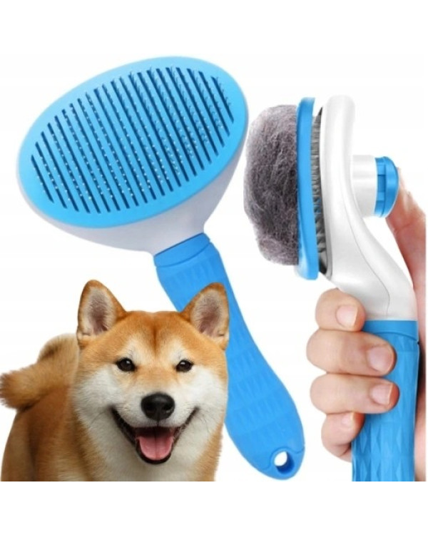 Goodbuy Щетка для домашних животных синяя