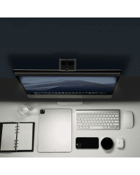 Baseus i-wok Pro series USB stepless dimming screen hanging light (fighting) Black