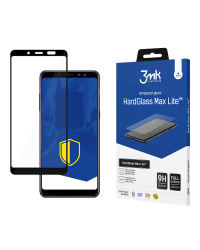 Samsung Galaxy A8 2018 Black - 3mk HardGlass Max Lite™ screen protector