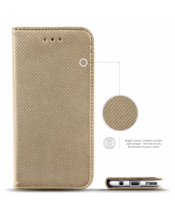 Fusion magnet case книжка чехол для Samsung Galaxy A03S золотой