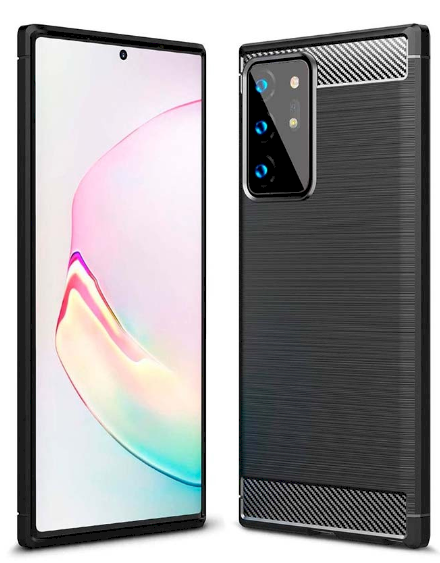 Fusion Trust Back Case Силиконовый чехол для Samsung N985 Galaxy Note 20 Ultra Черный