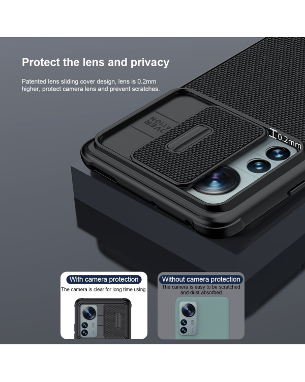 Дополнительное изображение книги «Nillkin Textured PRO Hard Case for Xiaomi 12 Black»