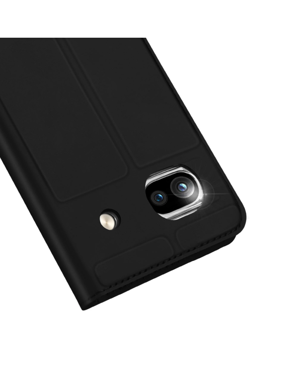 Dux Ducis Skin Pro Case for Google Pixel 7a Flip Card Wallet Stand Black