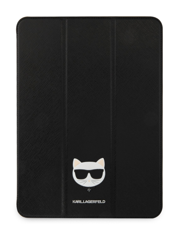 Обложка книги «KLFC11OCHK Karl Lagerfeld Choupette Head Saffiano Folio Cover for iPad Pro 11 Black»