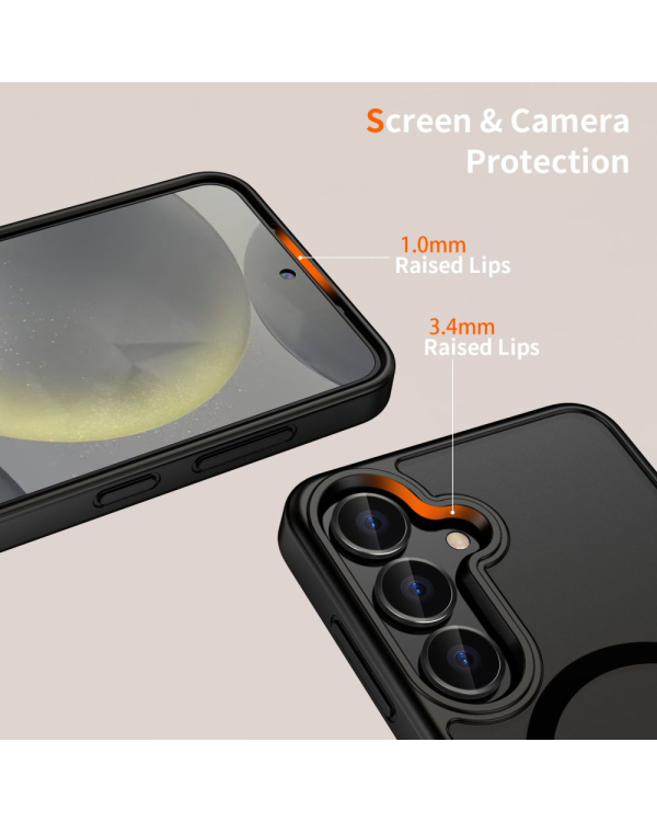 TECH-PROTECT MAGSAFE GALAXY S25 MATTE BLACK