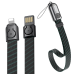 Обложка книги «Baseus Gold Collar lanyard Data Cable USB For Lightning 2.4A 35cm Stripe Black (CALJL-AW1)»