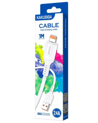 KAKUSIGA KSC-805 USB-A -> Lightning кабель для зарядки 15 Вт | 2,4 А | 100 см белый