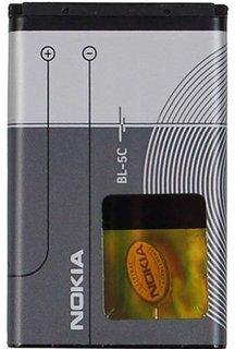 Nokia BL-5C Оригинальный Аккумулятор Li-Ion 1020mAh (OEM)