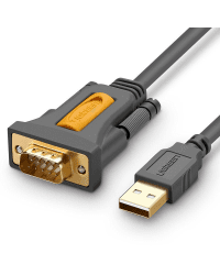 Ugreen USB - RS-232 (male) adapter cable 2 m black (CR104 20222)