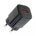 Choetech Fast USB Wall Charger USB Type C PD QC 33W black (PD5006)