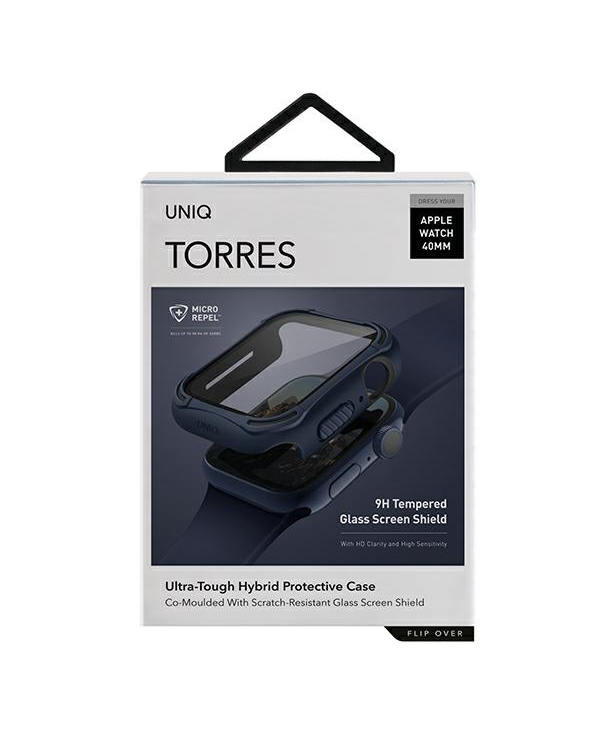 Uniq Torres Apple Watch Series 4|5|6 | SE 40mm case. blue | nautical blue