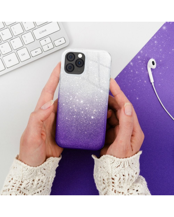 Fusion Shining силиконовый чехол для Huawei P30 Lite фиолетовый