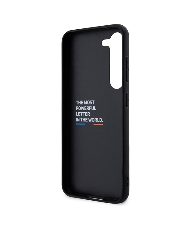 Дополнительное изображение книги «BMW M PU Carbon Blue Line Case for Samsung Galaxy S23 Black»