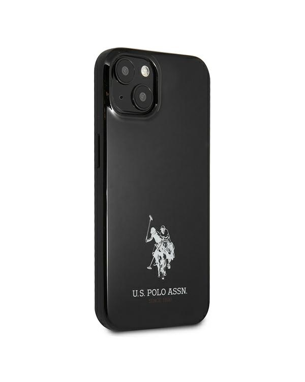 US Polo USHCP13MUMHK iPhone 13 6,1" czarny|black hardcase Horses Logo