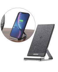 Dudao Fast Wireless Charger With 15W Aluminum Stand Black (A10Pro)