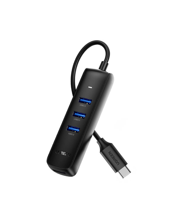 UGREEN CM416 4in1 USB to 4x USB adapter 0.25m (black)