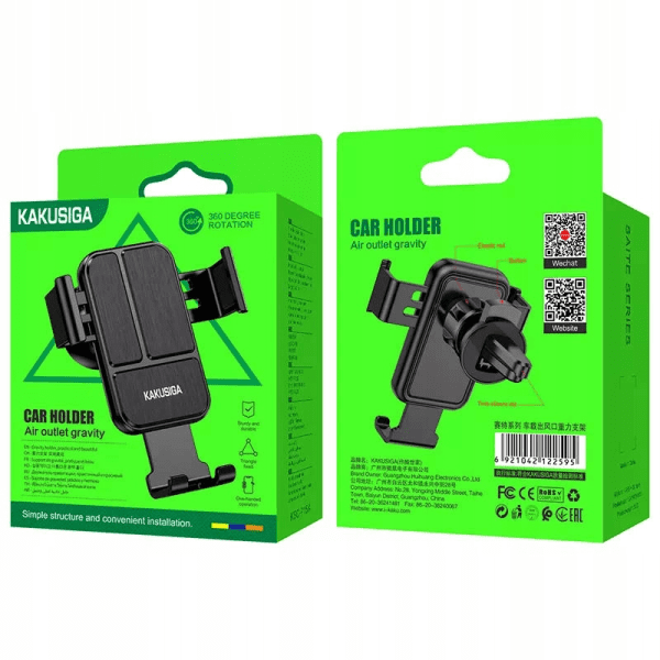 Универсальный автомобильный держатель KAKUSIGA KSC-715A черный
