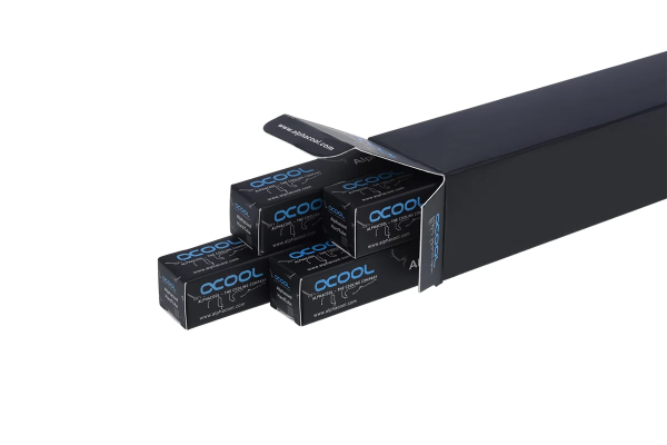 Alphacool HardTube 16|13 мм акрил (PMMA) прозрачный 80 см - комплект из 4 (320 см)