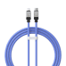 Кабель быстрой зарядки Baseus USB-C to Coolplay Series 1 м, 20 Вт (фиолетовый)