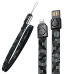 Обложка книги «Baseus Gold Collar lanyard Data Cable USB For Lightning 2.4A 85cm Pop Black (CALJL-BP1)»