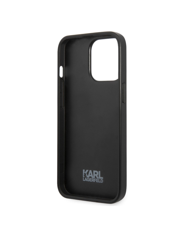 Дополнительное изображение книги «Karl Lagerfeld Monogram Ikonik Case for iPhone 13 Pro Black»