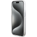 Guess IML 4G Gold Stripe case for iPhone 15 Pro Max - black