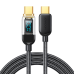 Кабель USB-C 100 Вт 1,2 м Joyroom S-CC100A4 (черный)