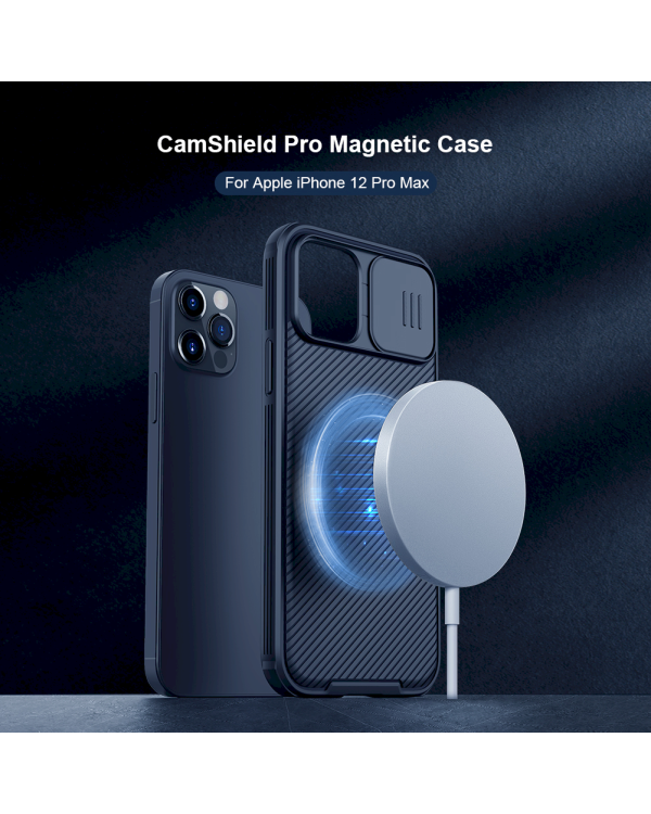 Дополнительное изображение книги «Nillkin CamShield Pro Magnetic Hard Case for iPhone 12 Pro Max 6.7 Black»