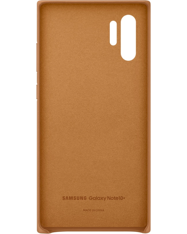 Samsung  EF-VN975LAEGWW кожаный чехол для Samsung N975 Galaxy Note 10+ (Note 10+ 5G) коричневый