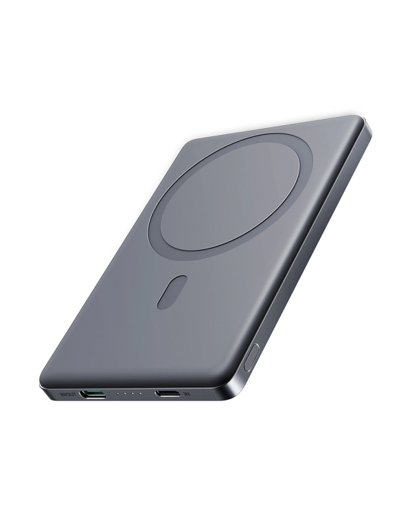 Powerbank Joyroom JR-PBM08 5000mAh 20W with inductive charging - gray