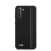 Обложка книги «BMHCS21MSIVTBK BMW Tricolor Lines Silicone Cover for Samsung Galaxy S21+ Black»
