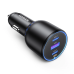 Автомобильное зарядное устройство Ugreen CD293 2x USB-C PD и 1x USB-A 130 Вт - черный