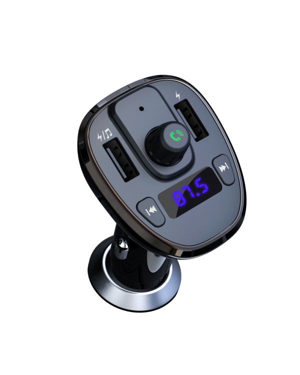 Дополнительное изображение книги «XO transmiter FM BCC05 Bluetooth MP3 car charger 18W black»