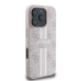 Guess GUHMP16XP4RPSP iPhone 16 Pro Max 6.9" розовый жесткий чехол 4G Printed Stripes MagSafe